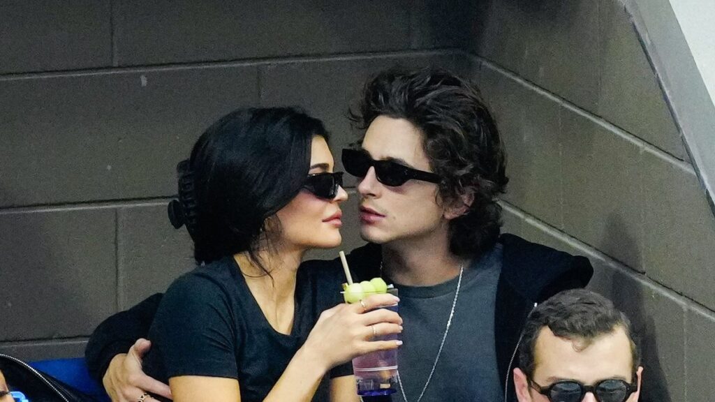 Kylie Jenner and Timothée Chalamet