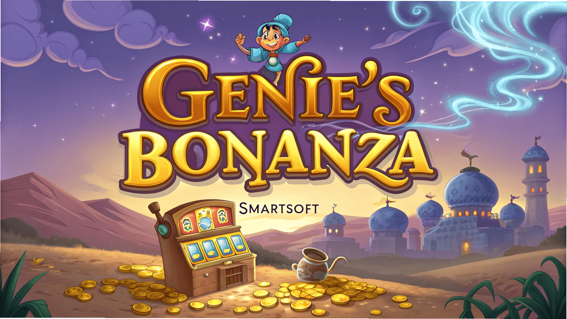 Genie's Bonanza Slot Gacor Bertema Jin dari Smartsoft